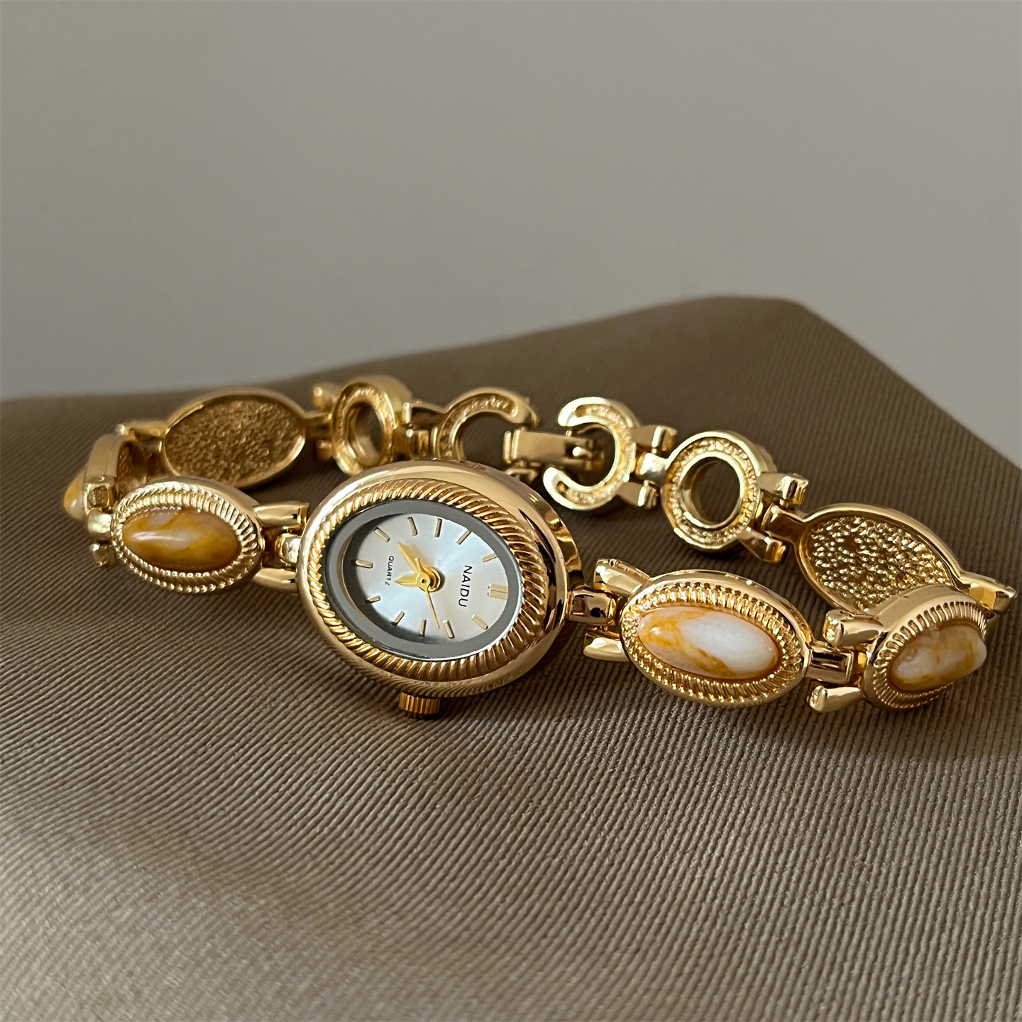 Vintage Watch Crystal - New Vintage Women's Watch with Colored