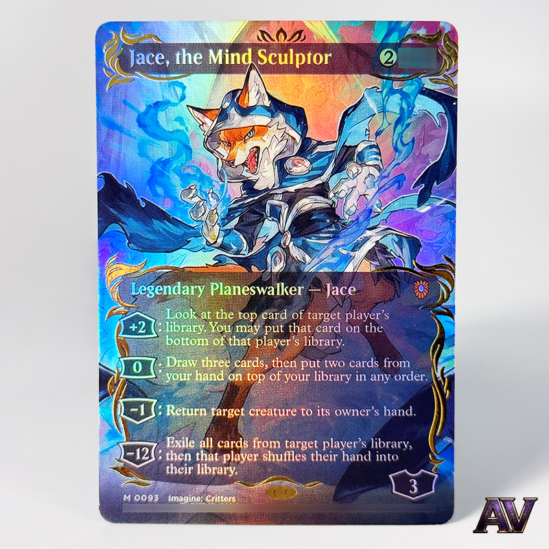 Vintage Collectible Cards - No.94 Jace, the Mind Sculptor Jace
