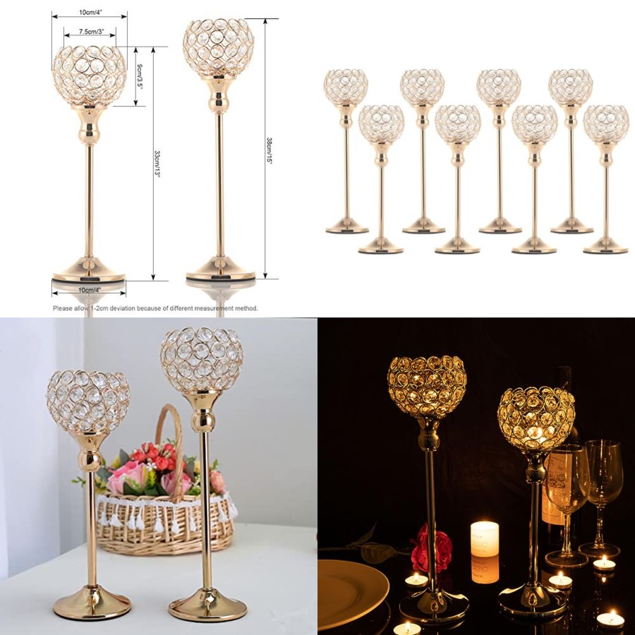 Collectible & Vintage Dolls For Wedding - Pack of Candle Holders for Pillar