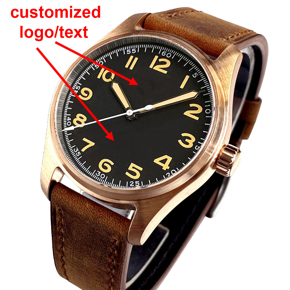 Customized Watch for Men Real  - Vintage Watch Crystal recensione e prezzo