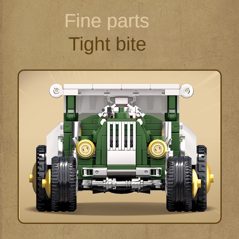 Retro vintage car building blo - Vintage Collectible Ornaments recensione e prezzo