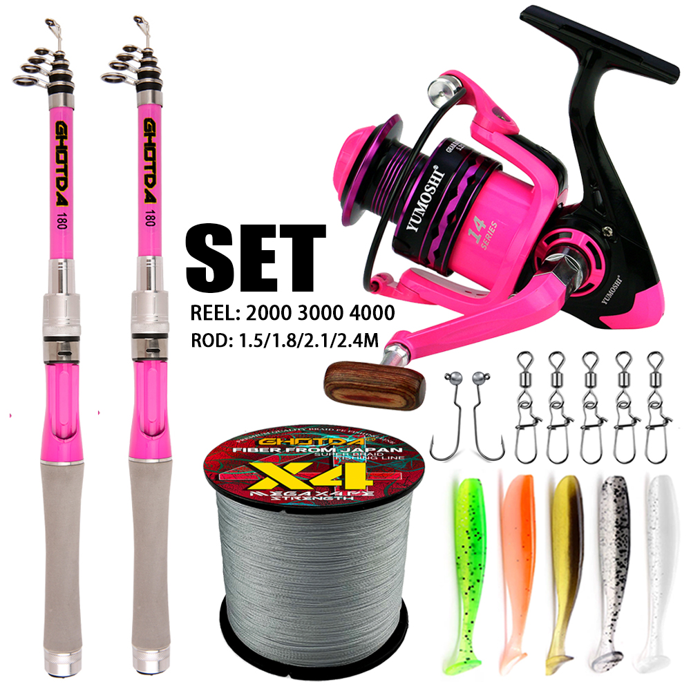 1.5m-2.4m Lure Spinning Fishin - Developing Tank Reel recensione e prezzo