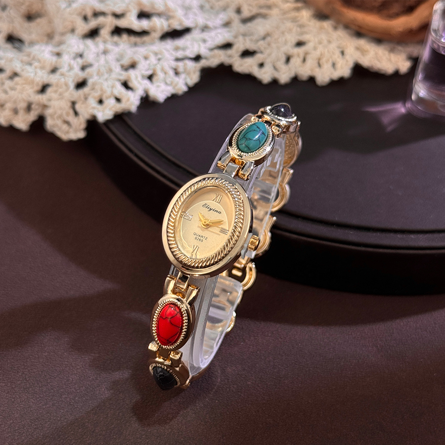 Femme Quartz Watch with Colore - Vintage Watch Crystal recensione e prezzo