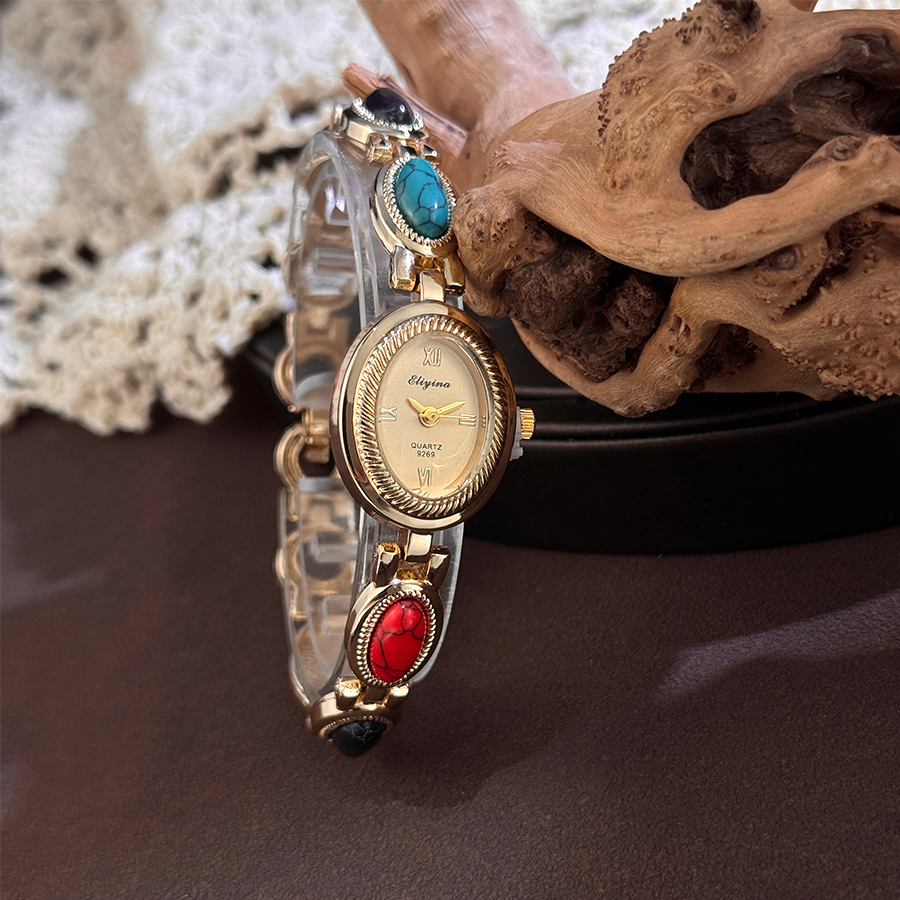 Femme Quartz Watch with Colore - Vintage Watch Crystal recensione e prezzo