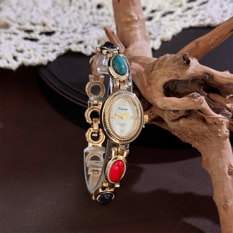 Femme Quartz Watch with Colore - Vintage Watch Crystal recensione e prezzo