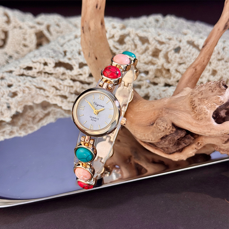 Femme Quartz Watch with Colore - Vintage Watch Crystal recensione e prezzo