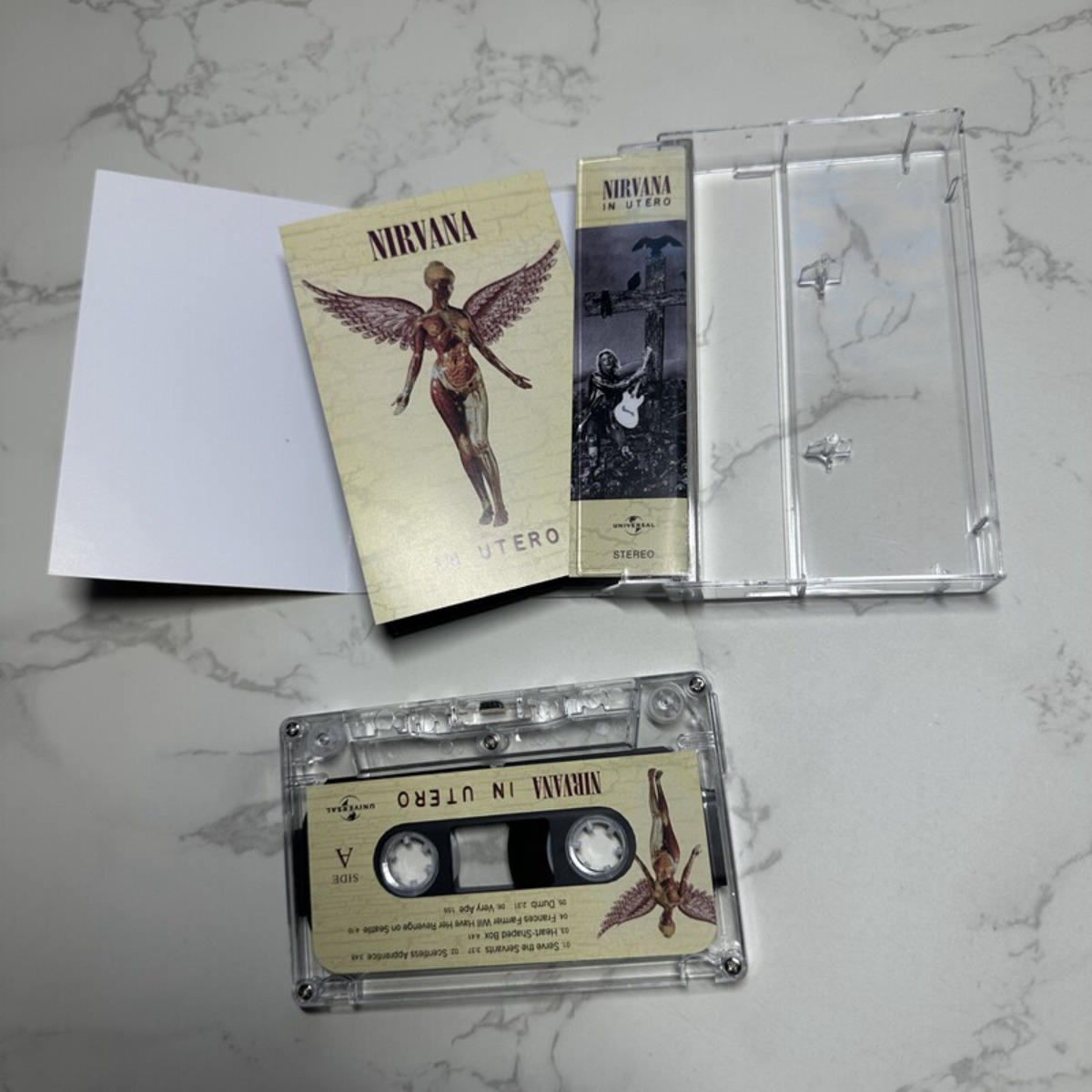 Nirvana in Utero Cassette Tape - Vintage Collection recensione e prezzo