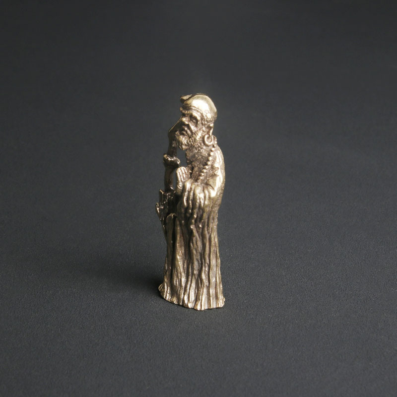 Vintage Brass Zen Master Dharm - Vintage Collectible Ornaments recensione e prezzo