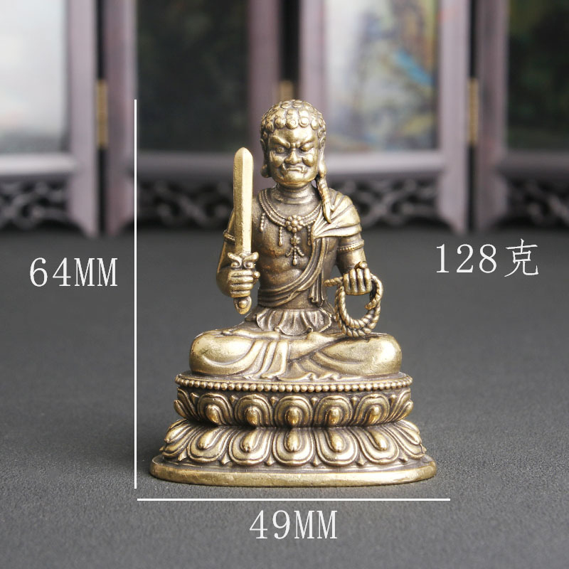 Vintage Brass Fudo Myoo Buddha - Vintage Collectible Ornaments recensione e prezzo