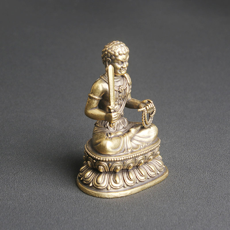 Vintage Brass Fudo Myoo Buddha - Vintage Collectible Ornaments recensione e prezzo