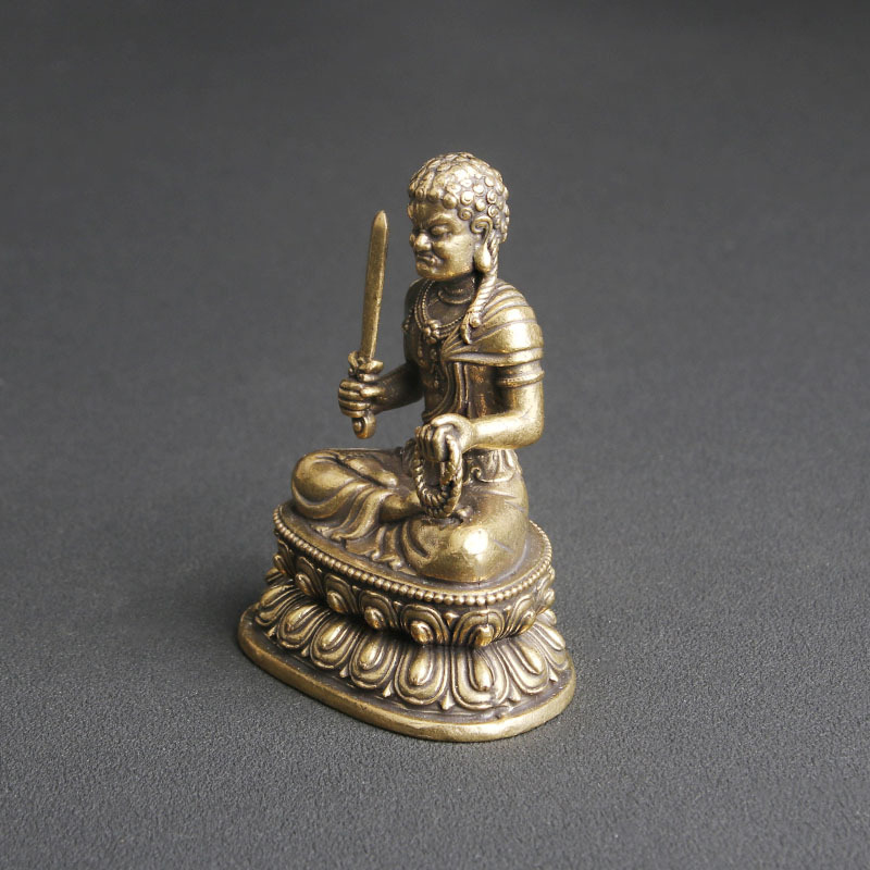 Vintage Brass Fudo Myoo Buddha - Vintage Collectible Ornaments recensione e prezzo
