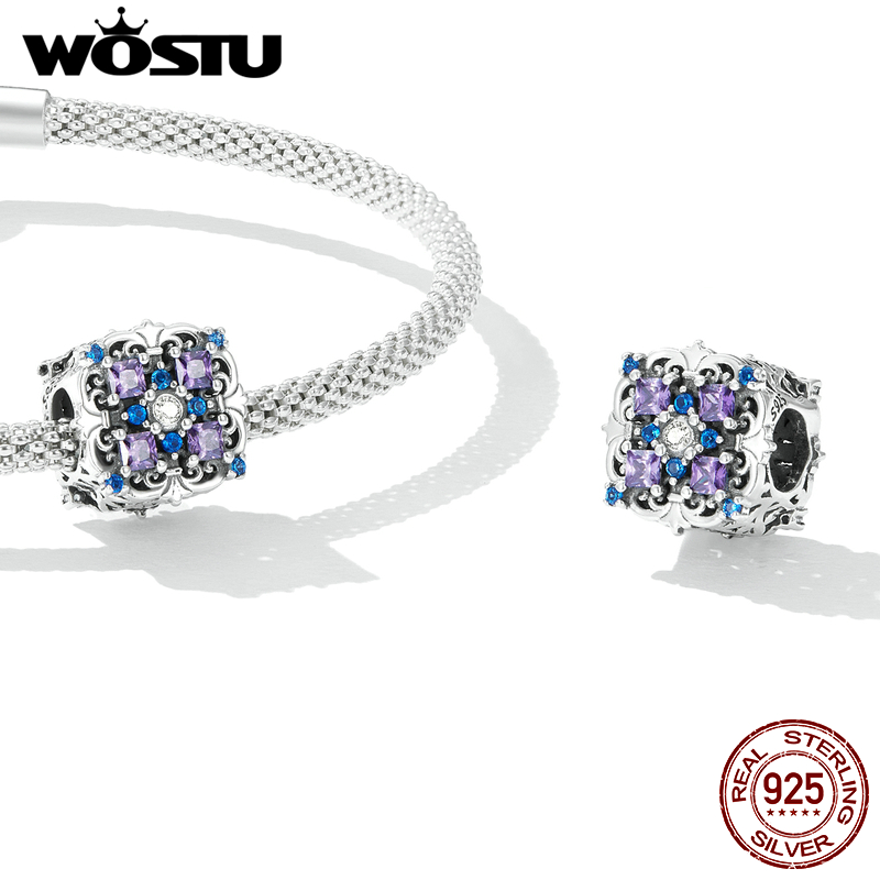 WOSTU 925 Sterling Silver Colo - Vintage Collectible Jewelry recensione e prezzo