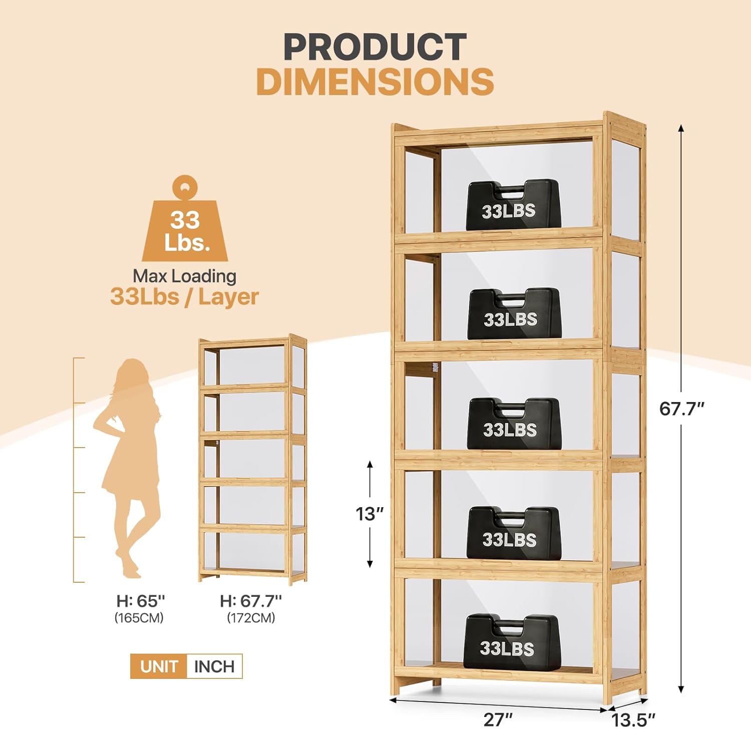 Display Cabinet with Acrylic D - Collectible & Vintage Dolls For Wedding recensione e prezzo