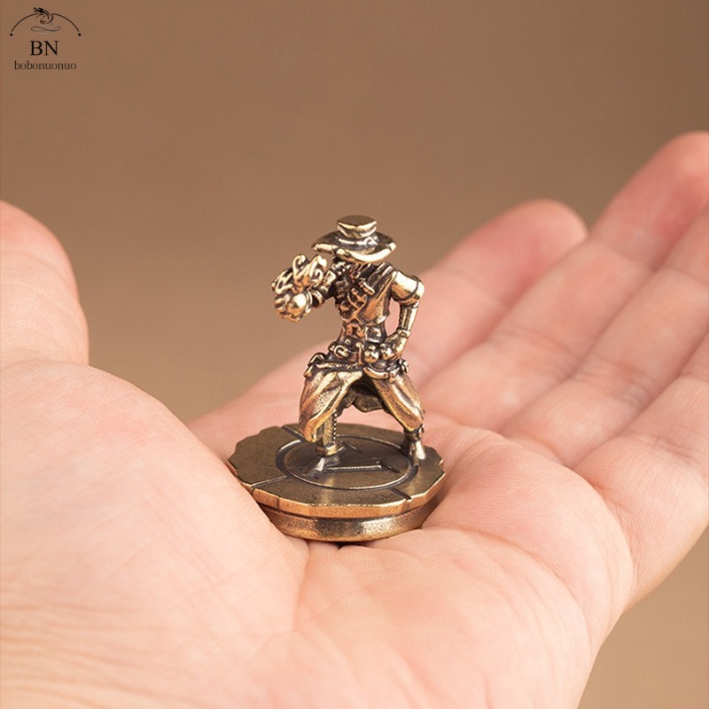 solid Brass Dance Cowboy Figur - Vintage Collectible Ornaments recensione e prezzo