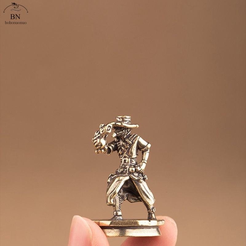 solid Brass Dance Cowboy Figur - Vintage Collectible Ornaments recensione e prezzo