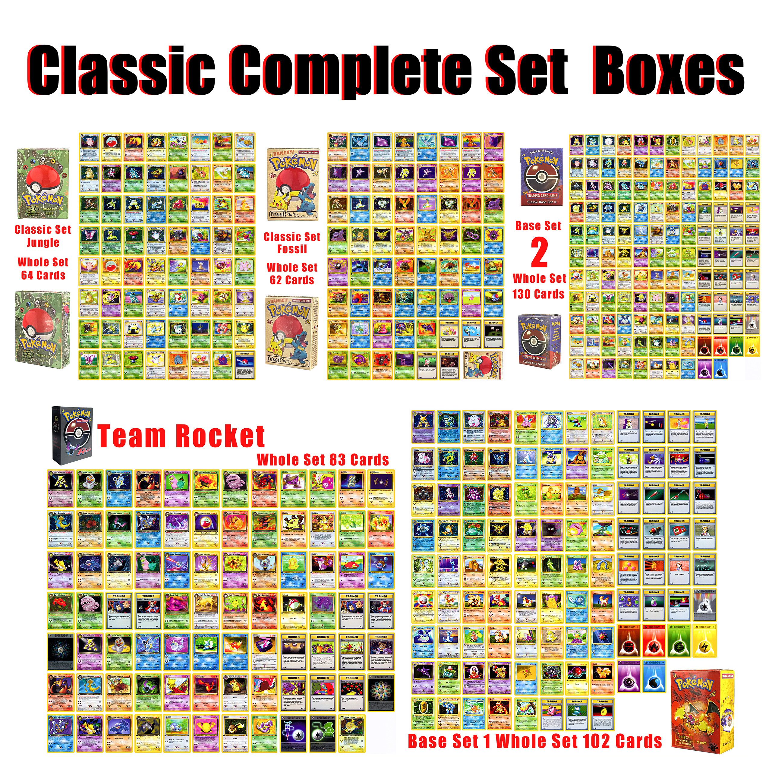 PKM Card PTCG Vintage Complete - Vintage Collectible Cards recensione e prezzo