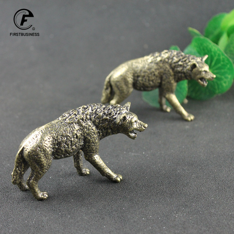 Solid Brass Hyena Figurine Min - Vintage Collectible Ornaments recensione e prezzo