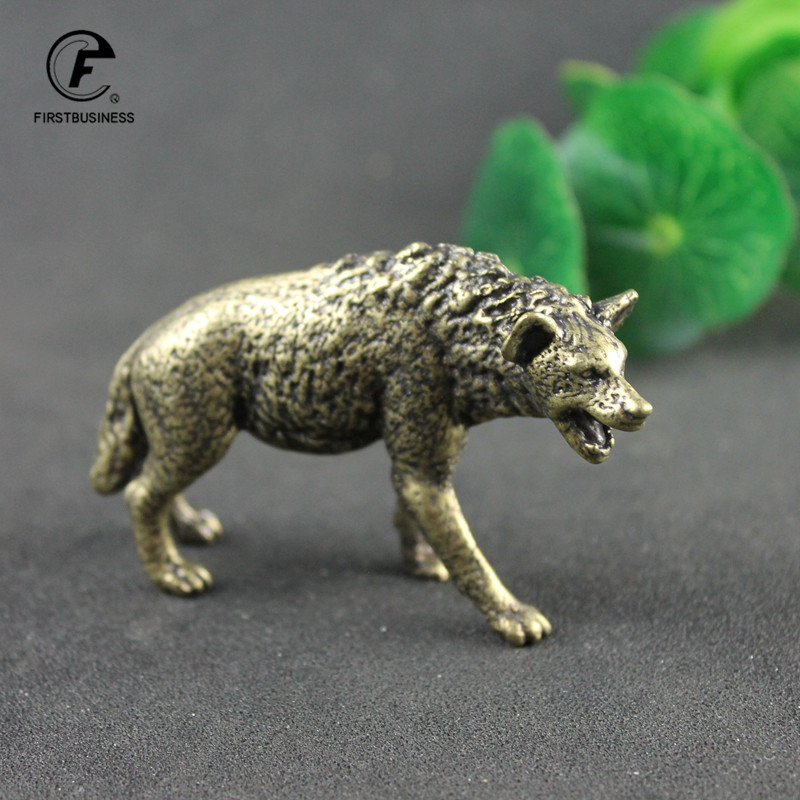 Solid Brass Hyena Figurine Min - Vintage Collectible Ornaments recensione e prezzo