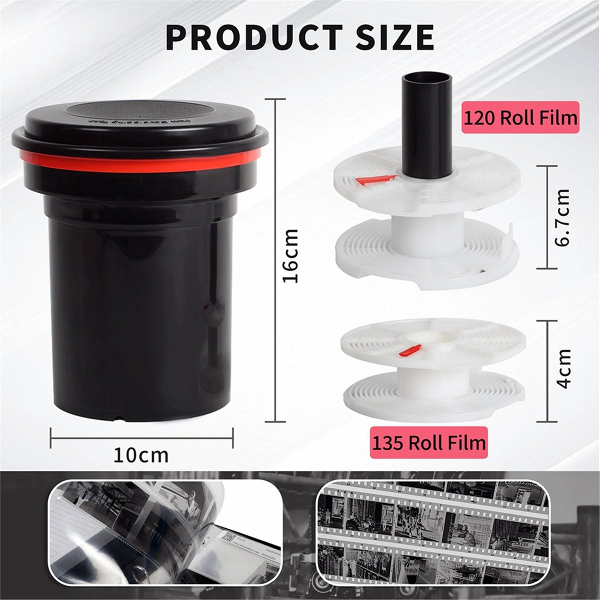 2026 New 120/135/127mm Film De - Developing Tank Reel recensione e prezzo