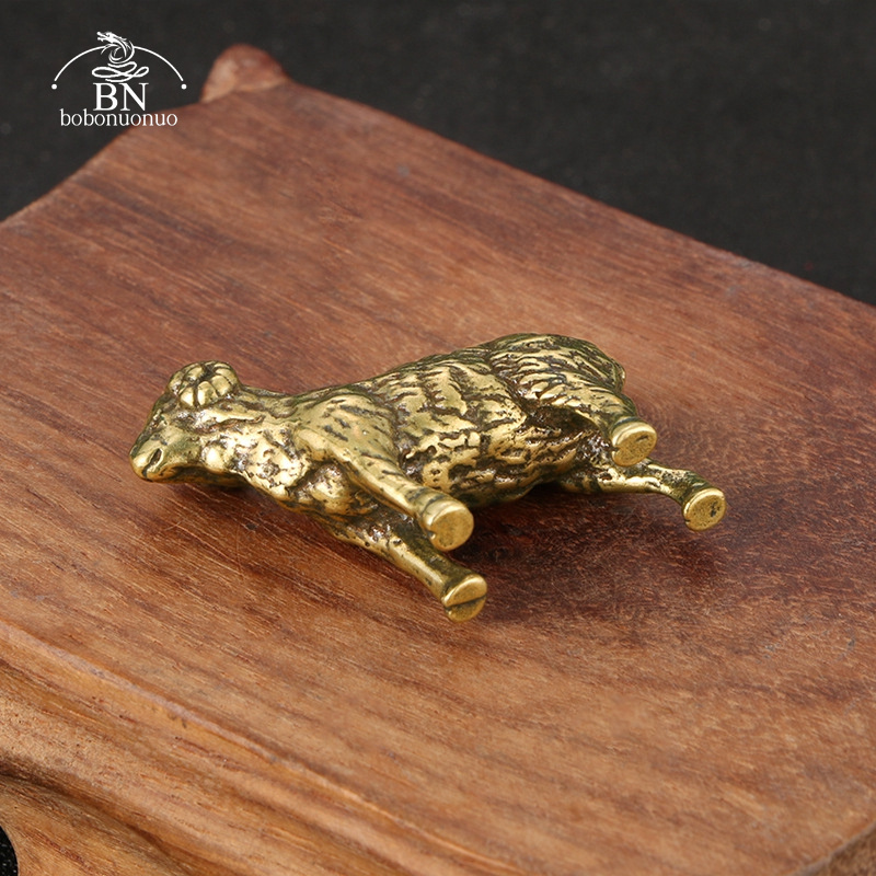 Vintage Brass Goat Figurine Mi - Vintage Collectible Ornaments recensione e prezzo