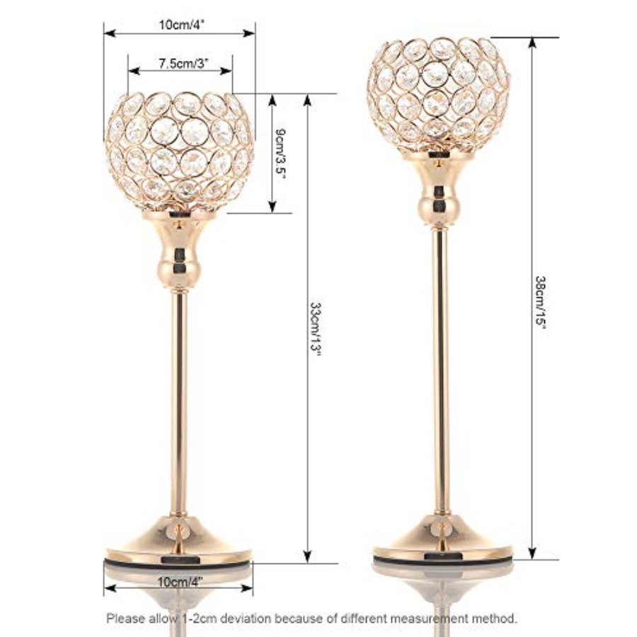 Pack of Candle Holders for Pil - Collectible & Vintage Dolls For Wedding recensione e prezzo