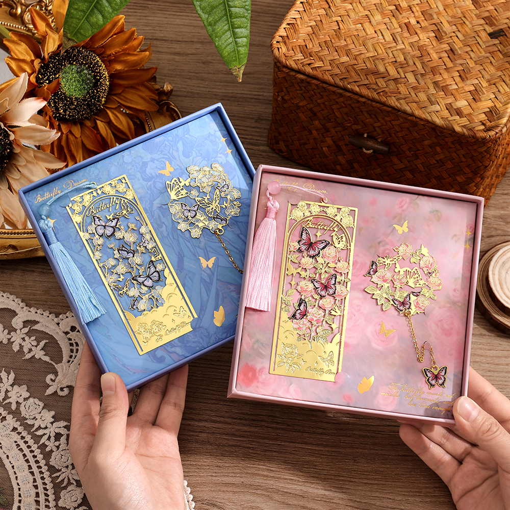 2 Pcs Butterfly Bookmarks With - Vintage Collection recensione e prezzo
