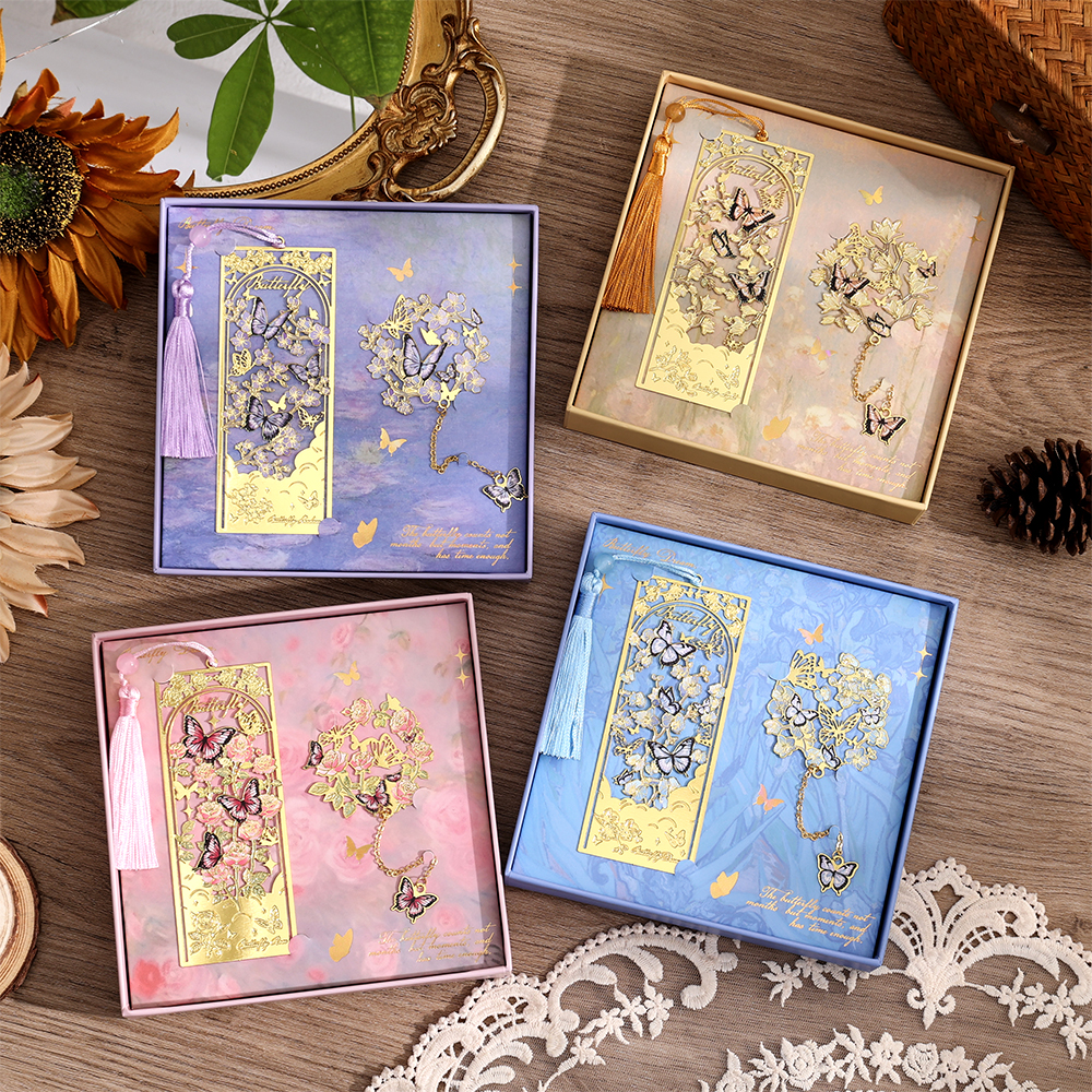 2 Pcs Butterfly Bookmarks With - Vintage Collection recensione e prezzo