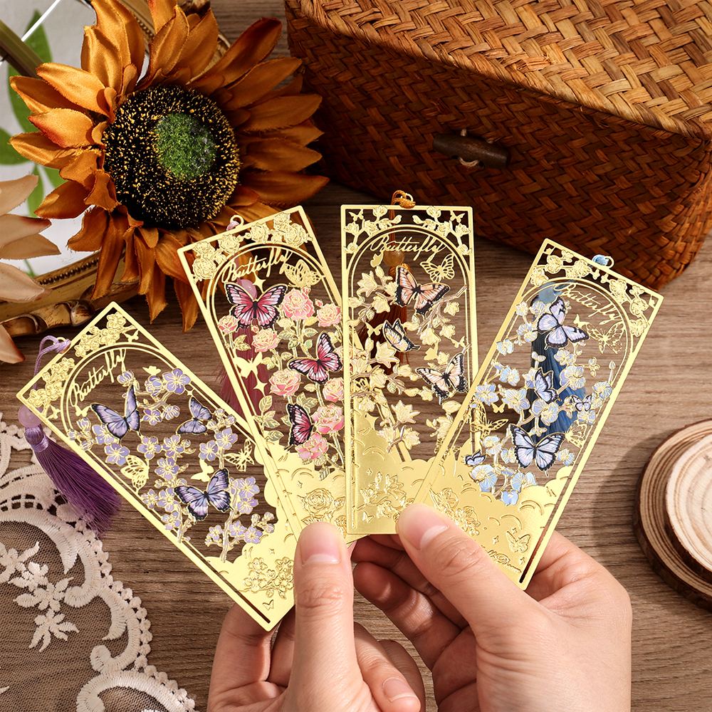 2 Pcs Butterfly Bookmarks With - Vintage Collection recensione e prezzo