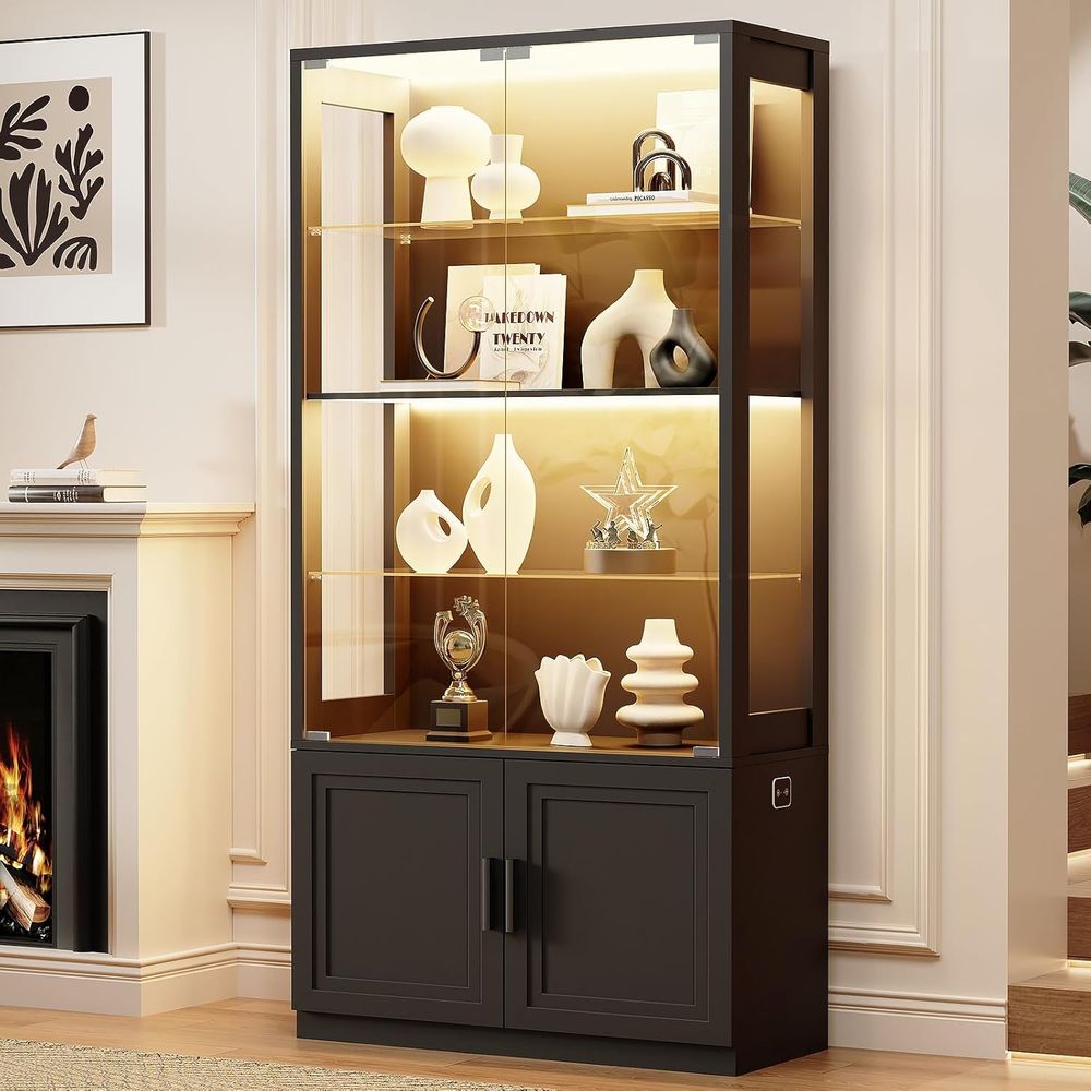 67 4-Tier Glass Display Cabine - Collectible & Vintage Dolls For Wedding recensione e prezzo