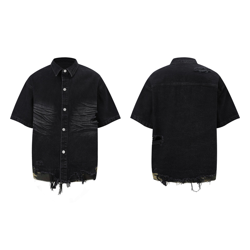Men's Distressed Ripped Denim  - Vintage Zipper recensione e prezzo