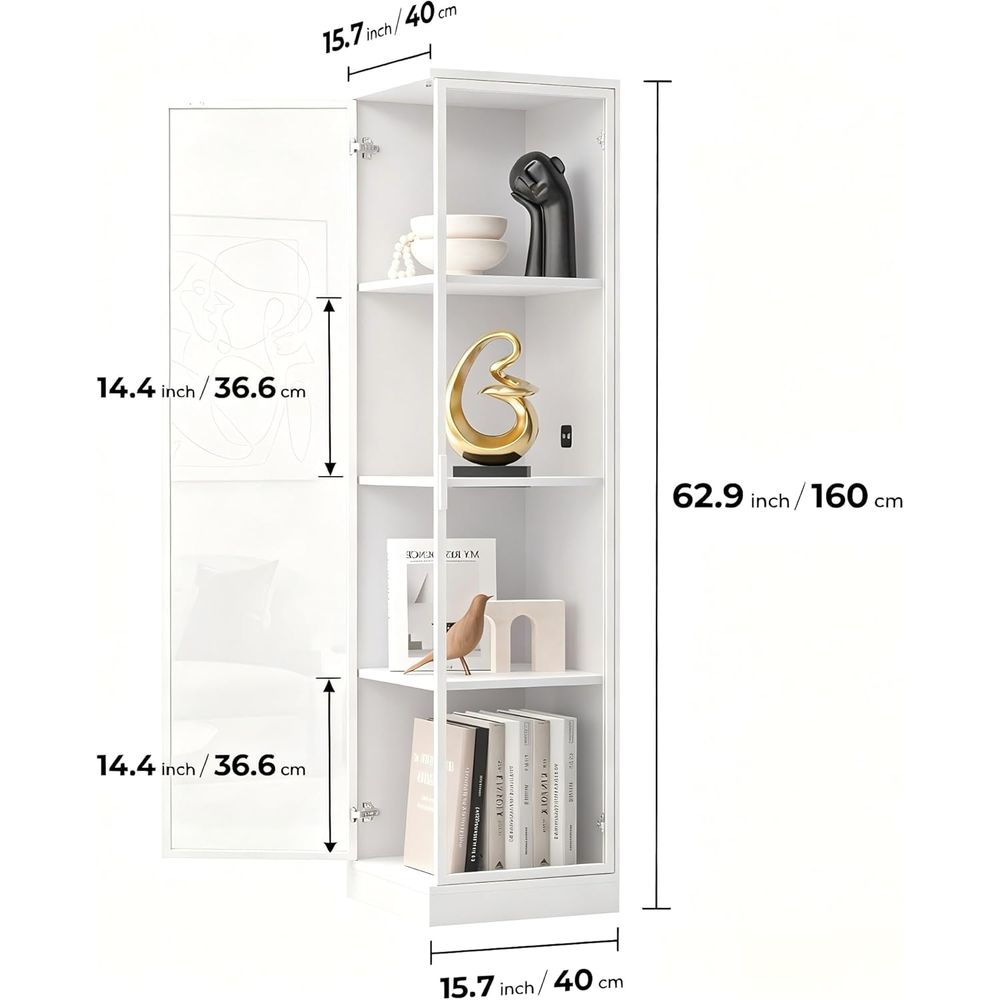 Illuminated 4-Tier Display Cab - Collectible & Vintage Dolls For Wedding recensione e prezzo