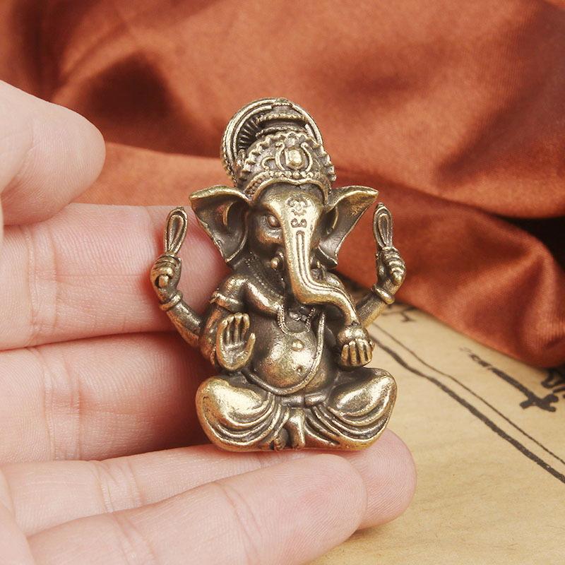 New Vintage Brass Thai Elephan - Vintage Collectible Ornaments recensione e prezzo