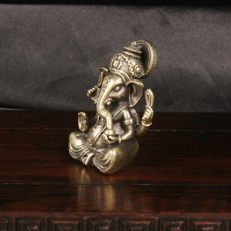 New Vintage Brass Thai Elephan - Vintage Collectible Ornaments recensione e prezzo