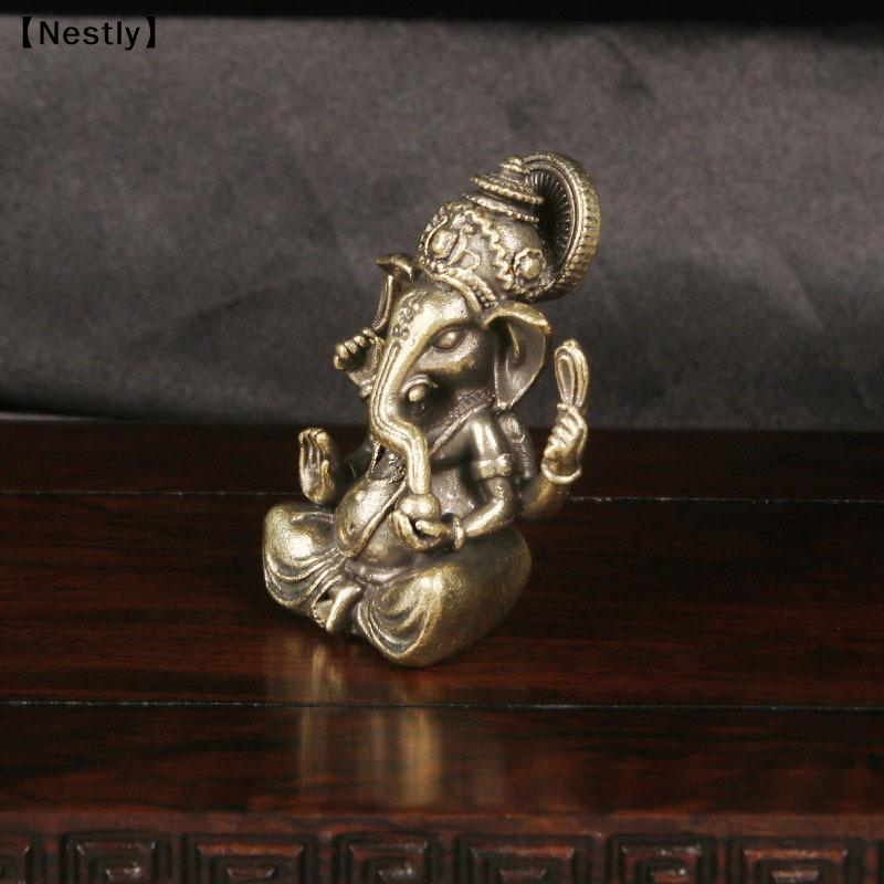 Vintage Brass Thai Elephant Go - Vintage Collectible Ornaments recensione e prezzo