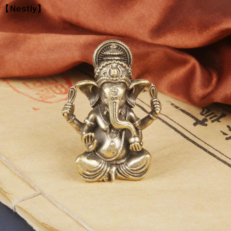 Vintage Brass Thai Elephant Go - Vintage Collectible Ornaments recensione e prezzo