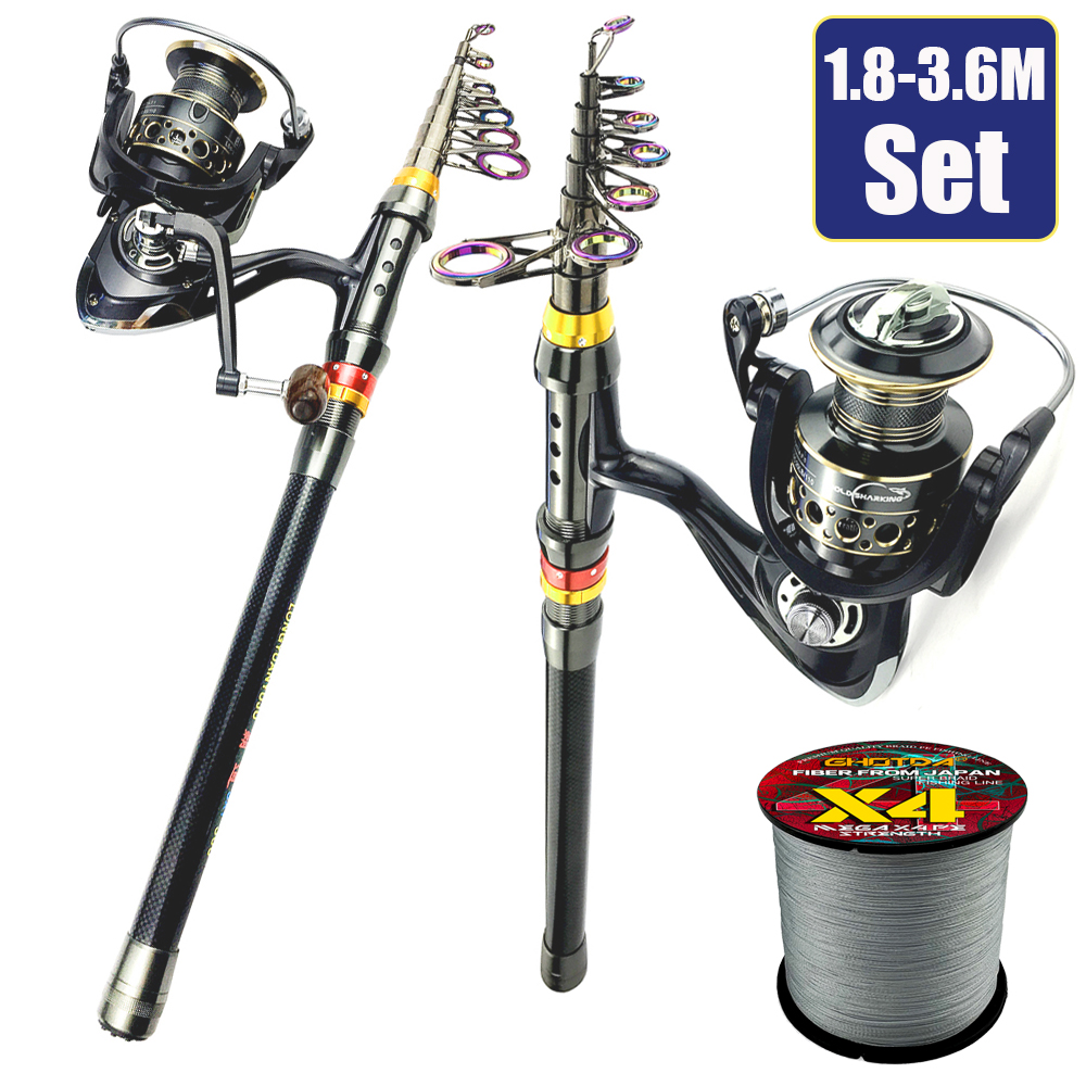 1.8-3.6m Feeder Sea Pole Combo - Developing Tank Reel recensione e prezzo