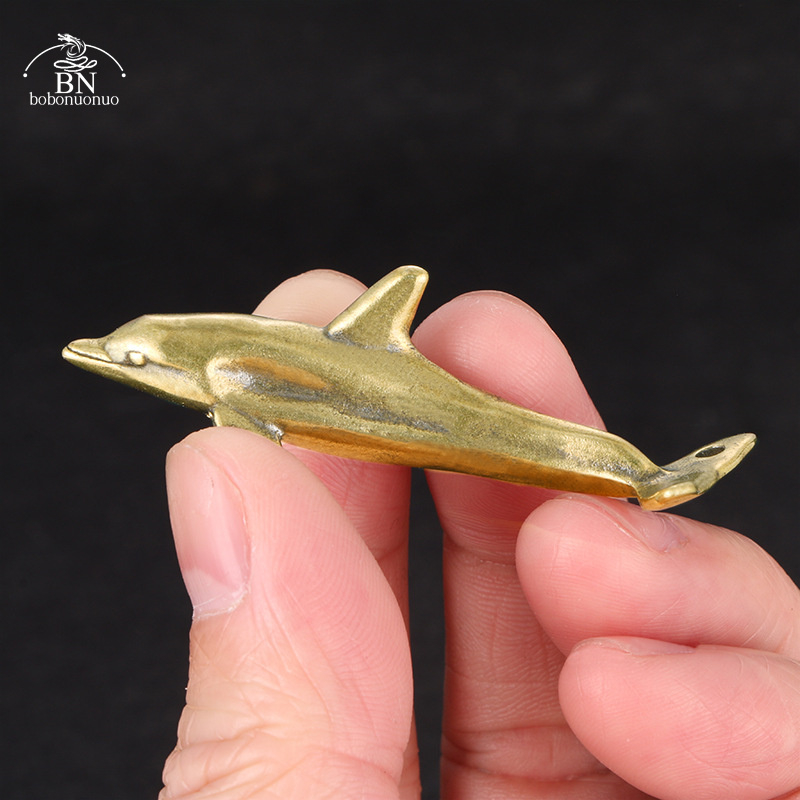 Solid Brass Dolphin Ornaments  - Vintage Collectible Ornaments recensione e prezzo