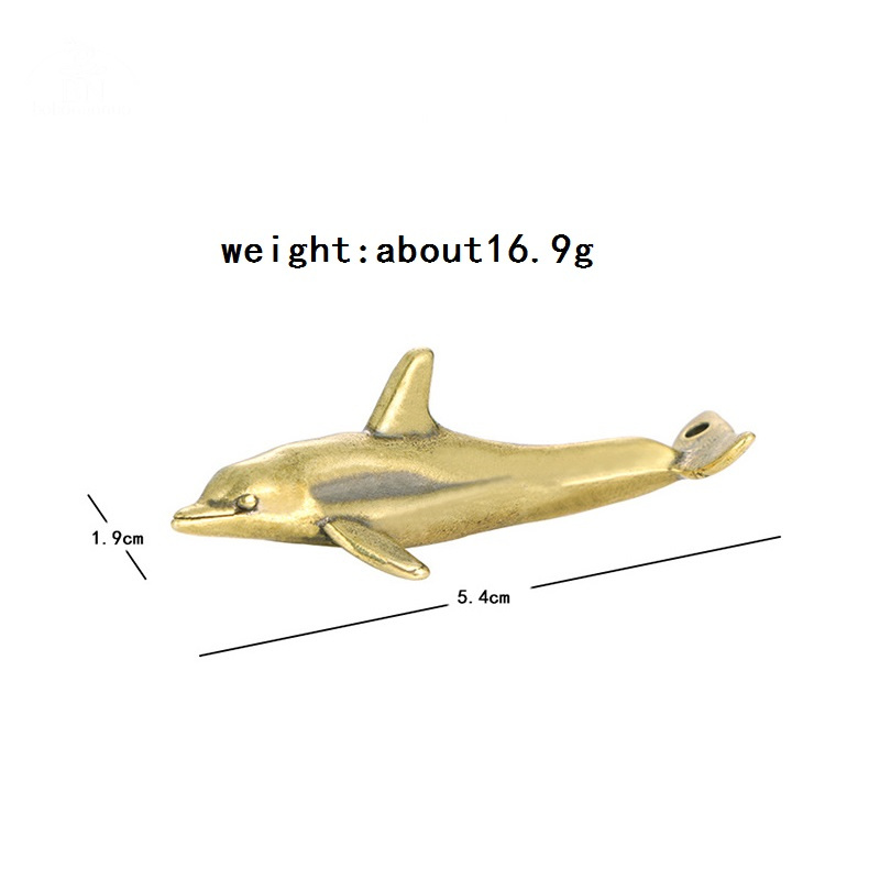 Solid Brass Dolphin Ornaments  - Vintage Collectible Ornaments recensione e prezzo