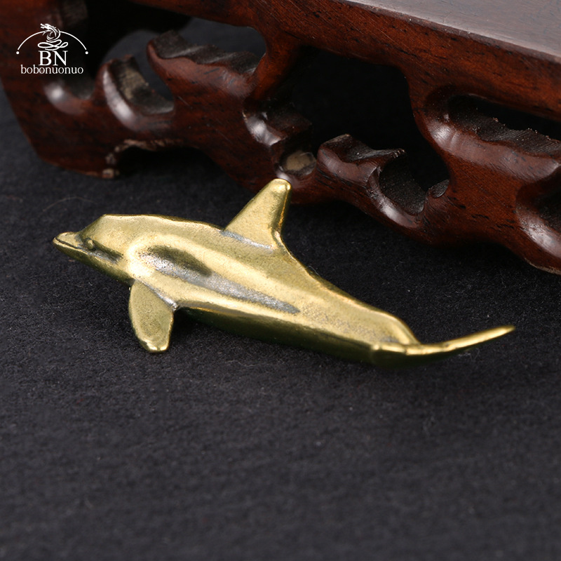 Solid Brass Dolphin Ornaments  - Vintage Collectible Ornaments recensione e prezzo