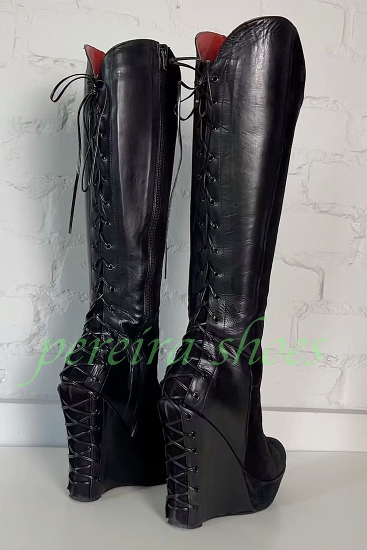 Lady Black Platform Wedges Hee - Vintage Zipper recensione e prezzo