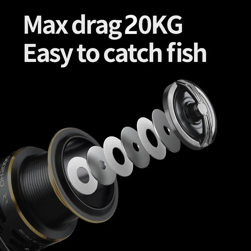 LINNHUE Carp Fishing Reel Spin - Developing Tank Reel recensione e prezzo