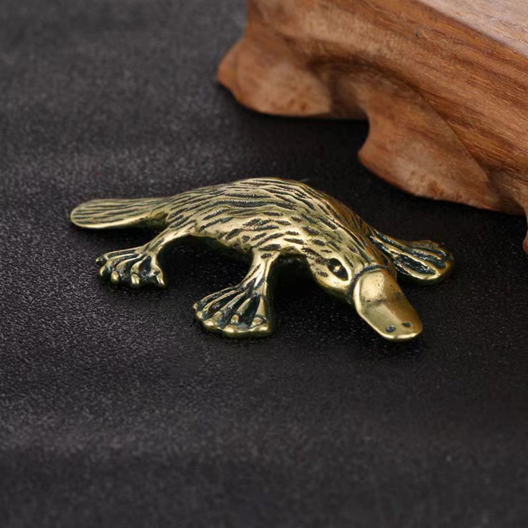 Vintage Brass Platypus Figurin - Vintage Collectible Ornaments recensione e prezzo
