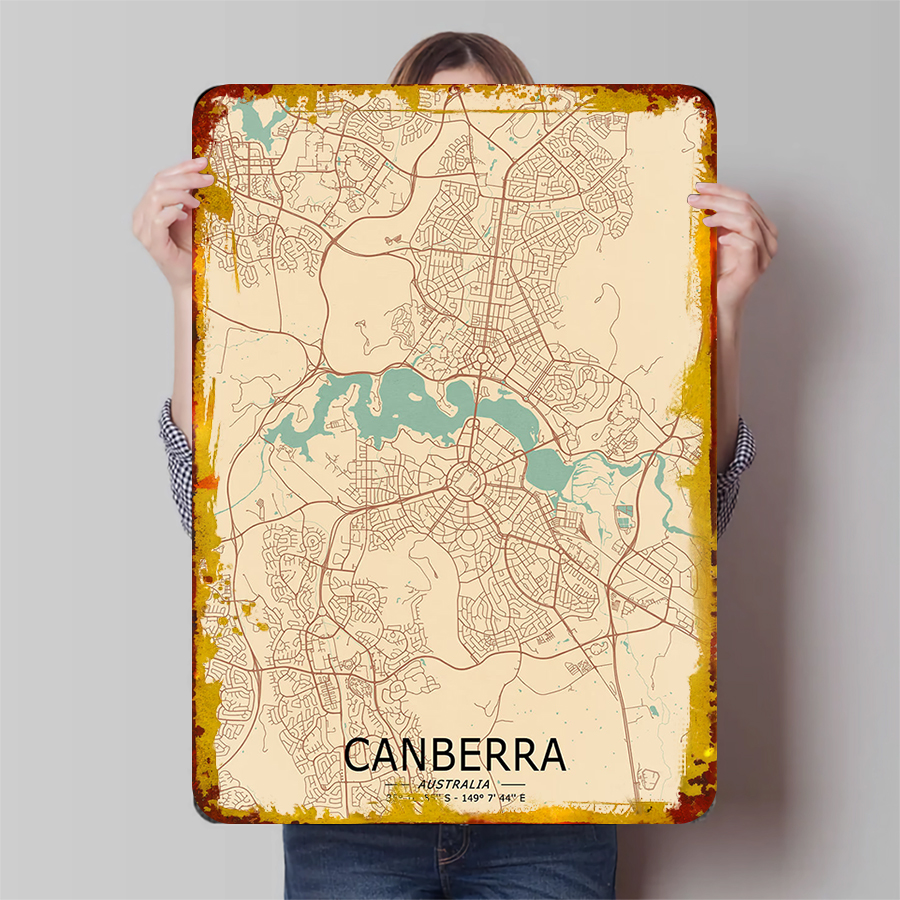 Canberra Australia City Map Me - Canberra Vintage & Collectible Centre Reviews recensione e prezzo