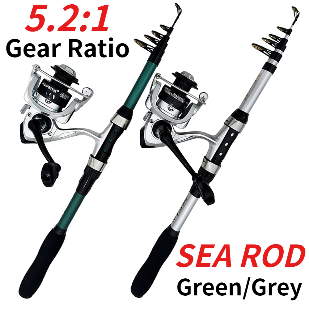 Spinning Sea Fishing Rod Combo - Developing Tank Reel recensione e prezzo