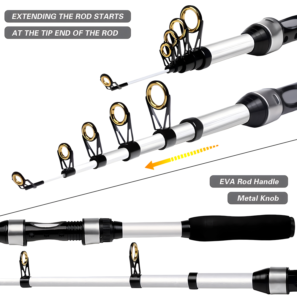 Spinning Sea Fishing Rod Combo - Developing Tank Reel recensione e prezzo