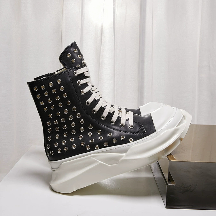 Vintage Men Shoes High-TOP Pla - Vintage Zipper recensione e prezzo