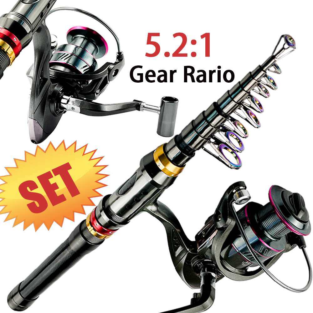 1.8M-3.6M Telescopic Spinning  - Developing Tank Reel recensione e prezzo