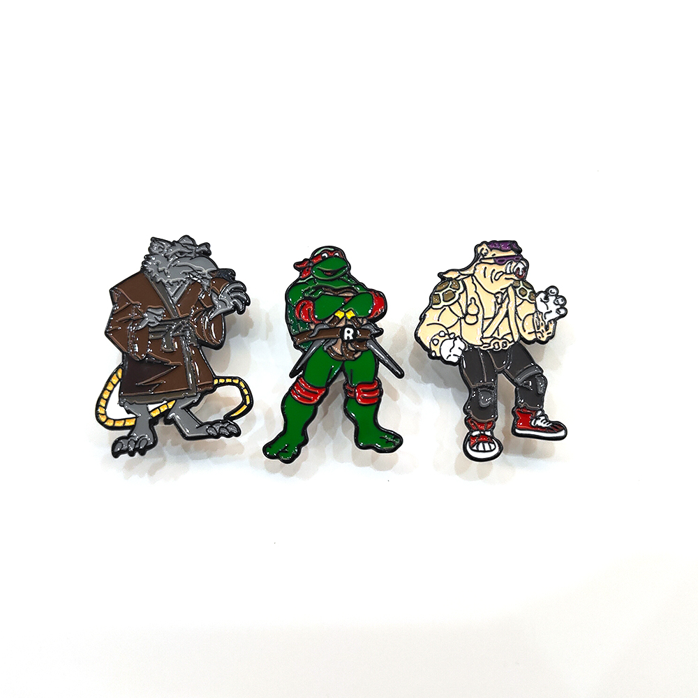3pcs Vintage Ninja Turtles Pin - Vintage Items recensione e prezzo