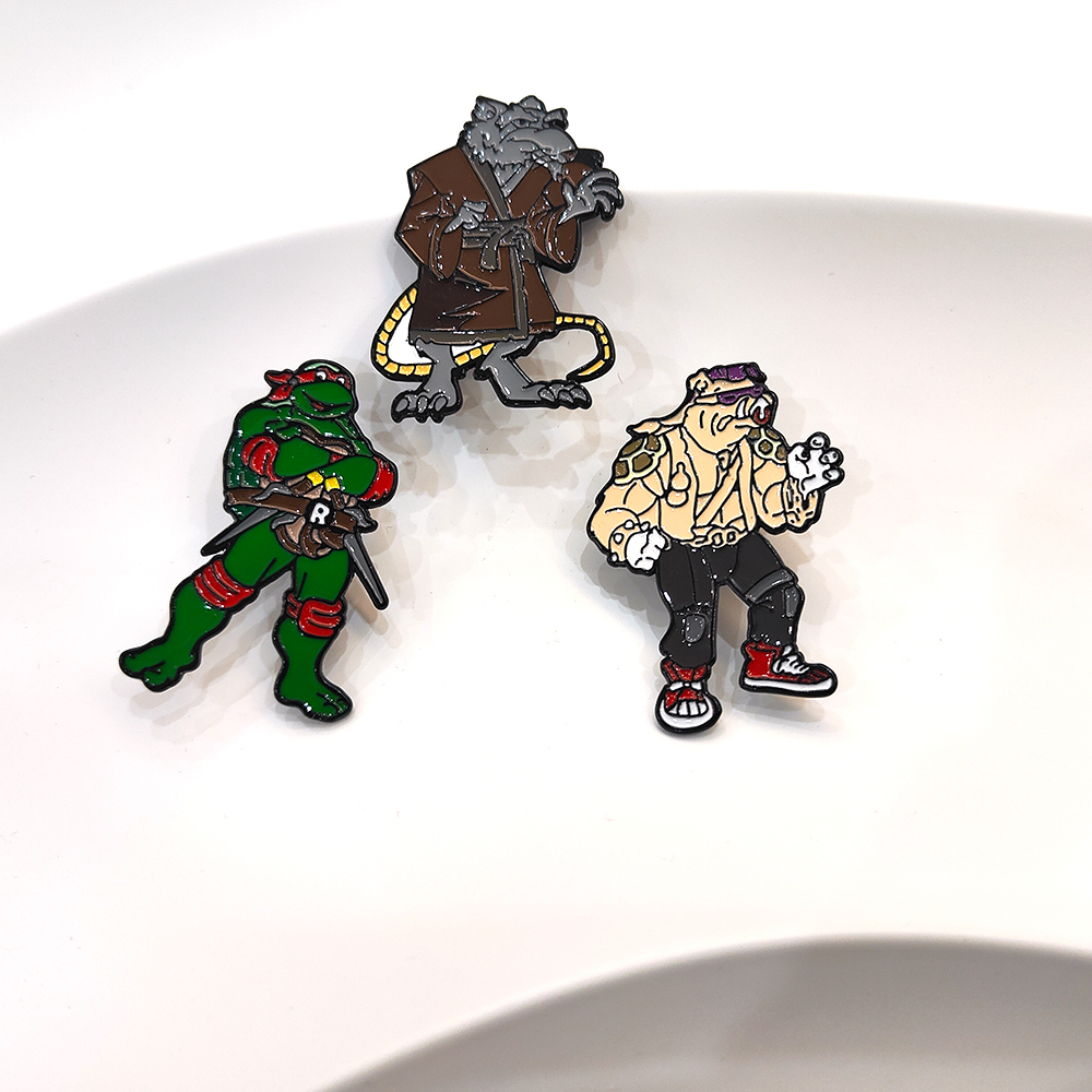 3pcs Vintage Ninja Turtles Pin - Vintage Items recensione e prezzo